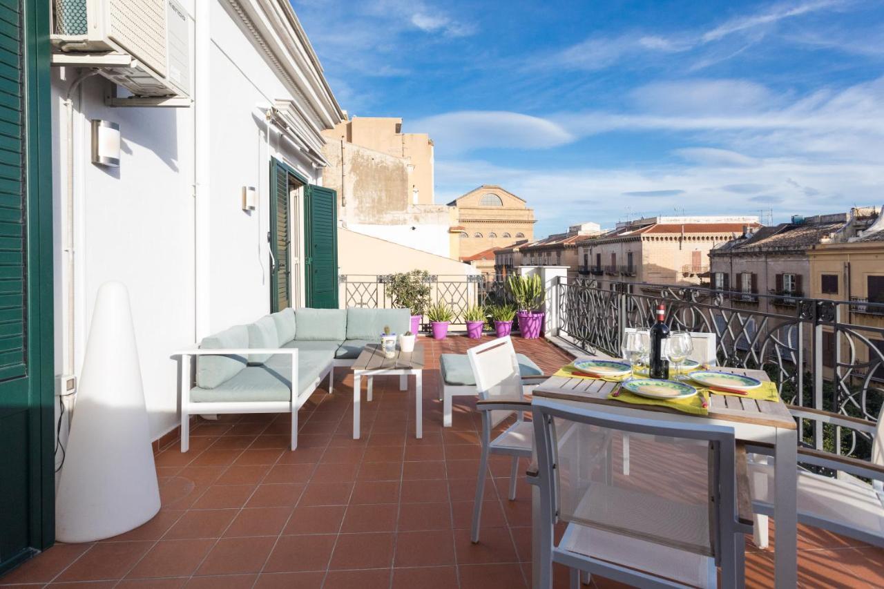 Terrazza Massimo Apartment ปาแลร์โม ภายนอก รูปภาพ