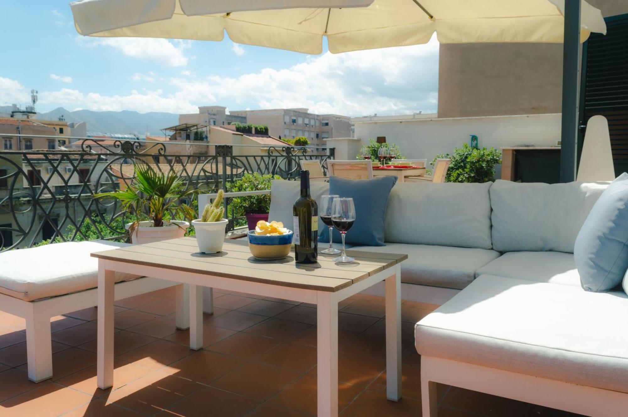 Terrazza Massimo Apartment ปาแลร์โม ภายนอก รูปภาพ