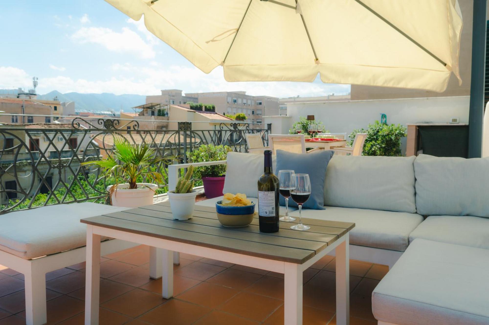 Terrazza Massimo Apartment ปาแลร์โม ภายนอก รูปภาพ