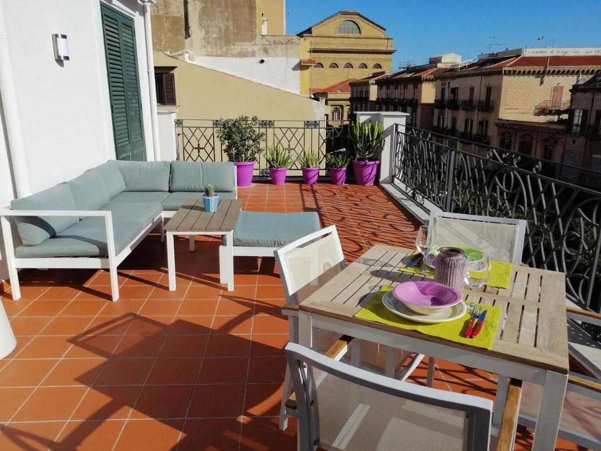 Terrazza Massimo Apartment ปาแลร์โม ภายนอก รูปภาพ